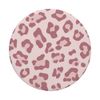 Dusty Rose Pink Leopard Cheetah Print Animal Pattern PopSockets Swappable PopGrip