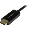 StarTech.com DisplayPort to HDMI converter cable ・3 ft (1m) ・4K