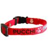 Embroidered Name Collars (Lost Place Card Collar) Small Personalized Small Dog , red