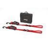ACEBIKES Ratchet Premium Tie Down Strap Set 2-Pack Kit Ratchet Transport Ratchet