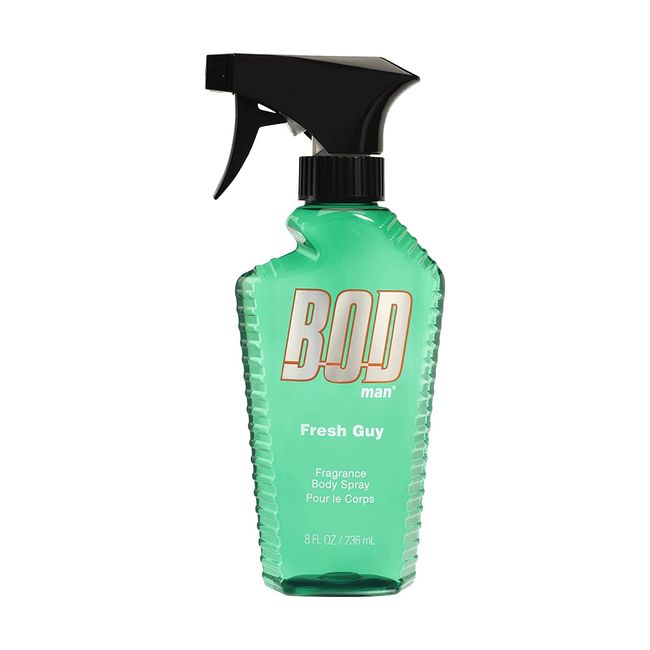 Bod Man Fresh Guy For Men Fragrance Body Spray, 8 oz