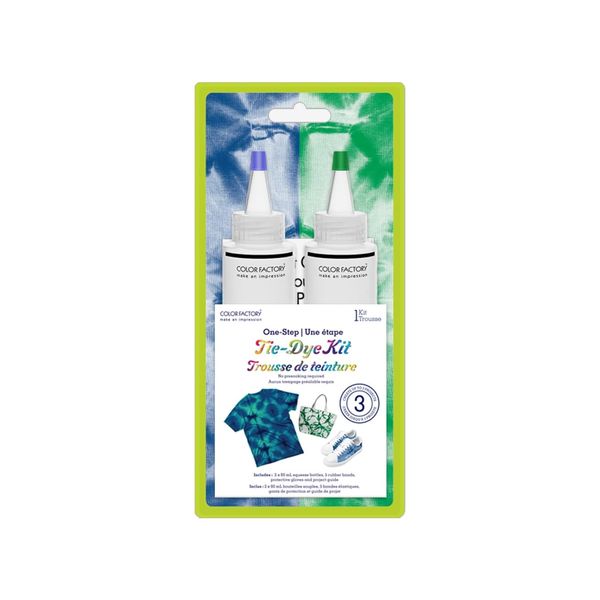 Color Factory Tie-Dye Kit-Vivid, White