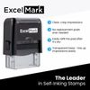 Self Inking Rubber Stamp with up to 4 Lines of Custom Text (Medium)