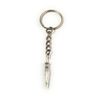 FizzyButton Gifts Umbrella Charm Keyring Key Ring with Silver Tone Keychain