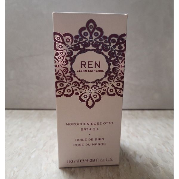 REN Clean Skincare Moroccan Rose Otto Bath Oil 3.7oz