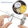 Candy Thermometer(2 Pack) with 12 Probe & Pot ClipOil Thermometer