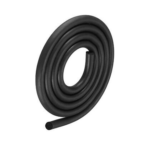 Foam Rubber Weather Seal Strip 12mm Diameter x 4m Long 1pcs EPDM Rubber Round...