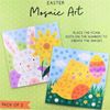 PaulStore Make 2 Easter Mosaics - Decorate Your Own - Easter Craft Kit