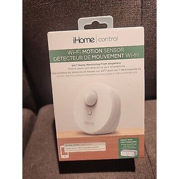 NIB iHome Control Wi-Fi Motion Sensor 24/7 Home Monitoring