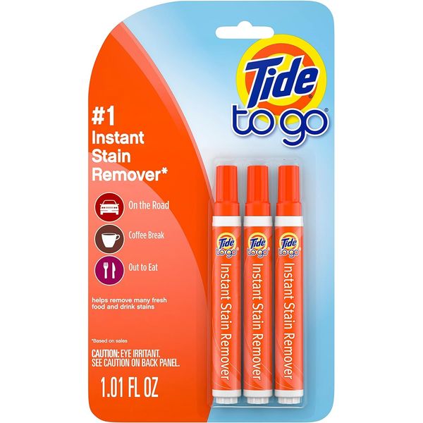 Tide To Go Instant Stain Remover Liquid Pen, 3 Count by Tide