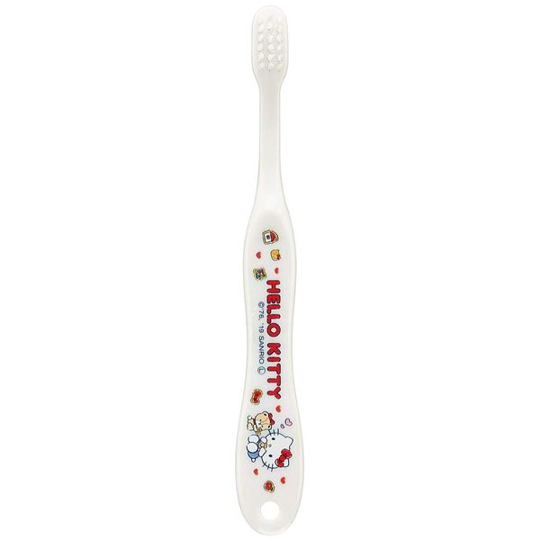 Skater TB5S Sanrio Toothbrush, For Gardens, 3-5 Years Old, Soft, Hello Kitty Cookies, 5.5 inches (14 cm)