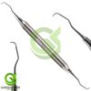 Periodontal Surface Gracey Curettes Explorer Probe Cassette Dental Assistant Kit