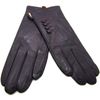 Ladies Premium Soft Genuine Leather Gloves (Large, Purple)