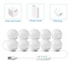 10 Bulbs DIY Hollywood Lighting Makeup Vanity Mirror with Dimmable Lights