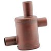 SPARES2GO Air Separator 22mm Copper