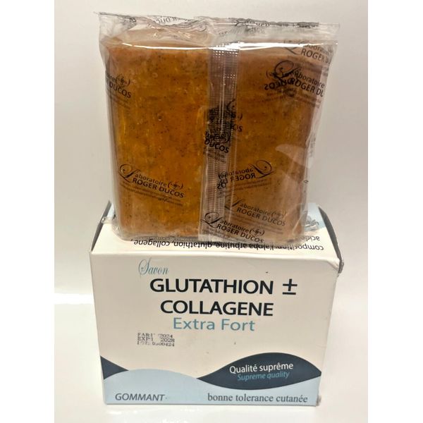 Glutathion + Collagene Extra fort   Soap Gommant- 240g ORIGINAL