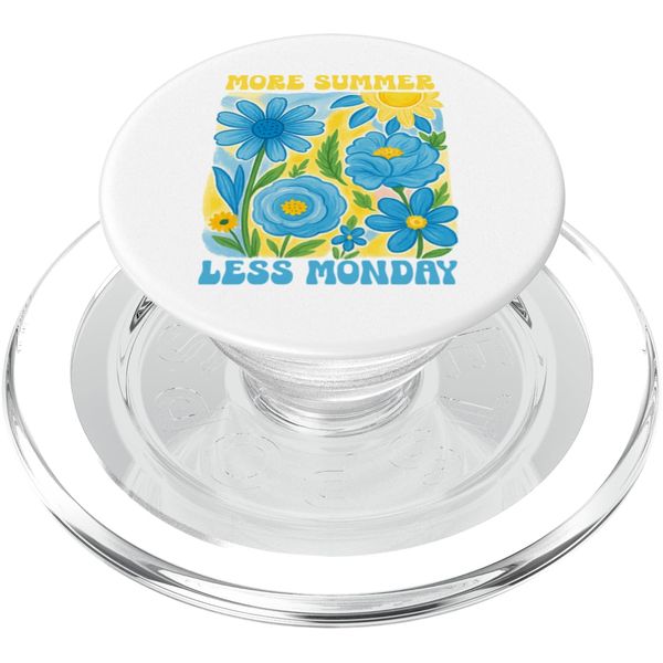 More Summer Less Monday PopSockets PopGrip for MagSafe