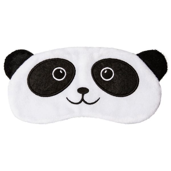 Diabolical Gifts Panda Eye Mask, Black and White, One Size