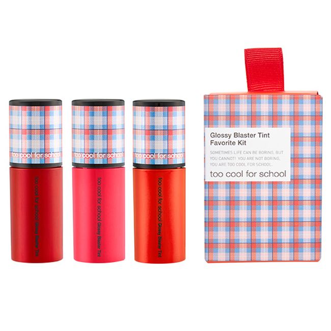 too cool for school Glossy Blaster Tint Favorite 3-piece Set No. 1