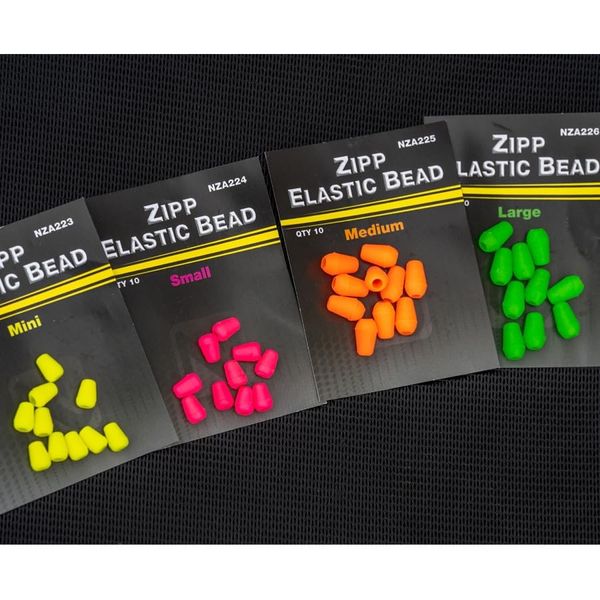 Nu Fish Zipp Elastic Bead Qty 10 (Small)