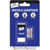 Great Value High Quality Pencil Sharpener & Eraser Set School Office Work Uk