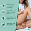 M3 Naturals Stretch Mark Cream Infused with Collagen & Stem Cell Maternity Skincare Oil Removes Stretch Mark Prevention & Scar Remover Lotion Green Tea Extract & Raspberry Ketones