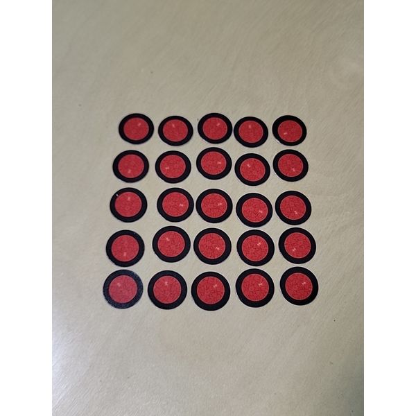 Laser Practice Model Eye Fundus Stickers Photocoagulato