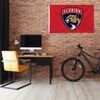 Rico Industries NHL Florida Panthers 3-Foot by 5-Foot Single Sided Banner Flag with Grommets