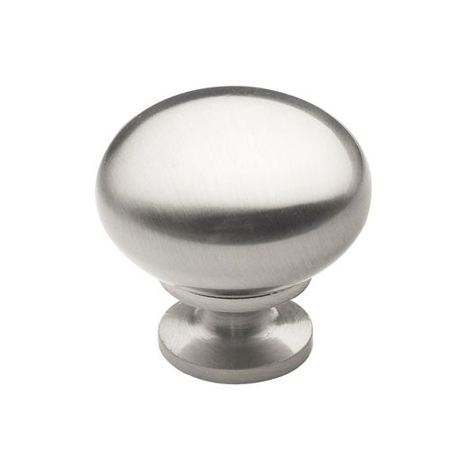 Richelieu Hardware DP3295195 Pack of 10 Contemporary Metal Knobs-3295, Brushed Nickel