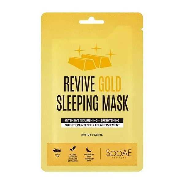 Soo’AE Revive Gold Sleeping Mask Intensive  Nourishing & Brightening 12 count