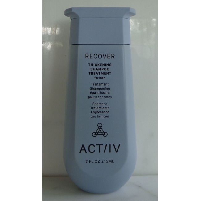 Actiiv Hair Science For Men Recover Thickening Cleansing Treatment 7 oz