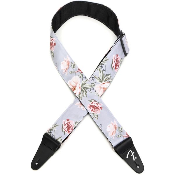Fender Floral Guitar Strap - Grey