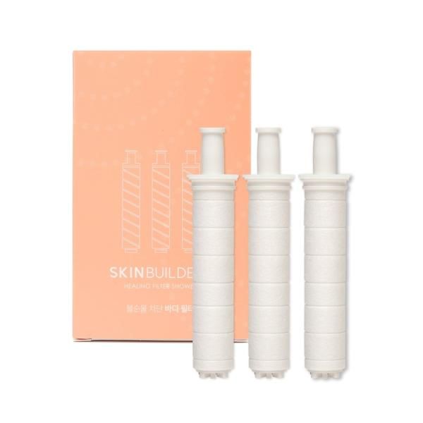 Skinbuilders Sediment Filter Refill for Shower Head 3 Pack