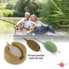 Kingrun 10 Pcs Fishing Inline Feeders with Quick Release Mould (plastic)
