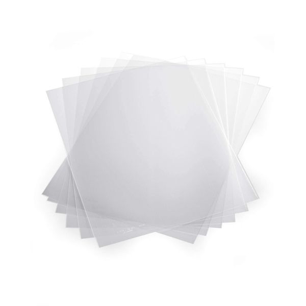 Durable 10x PP Clear Report Cover Sheets - Transparent (Pack of 10)