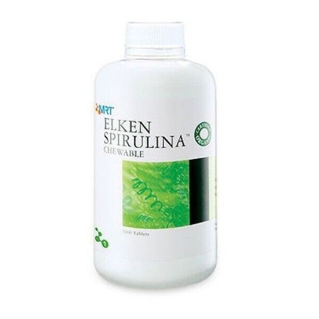 5x ELKEN : ELKEN SPIRULINA 3000 Tabs Balanced Nutrition Organic EXPRESS DELIVERY