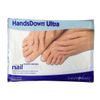 Graham Hands Down Ultra Plastic-Backed Nail Care Towels, 50 Count
