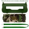 FLIP 7 Portable Speaker Silicone Case with Shoulder Strap, Green - co2CREA