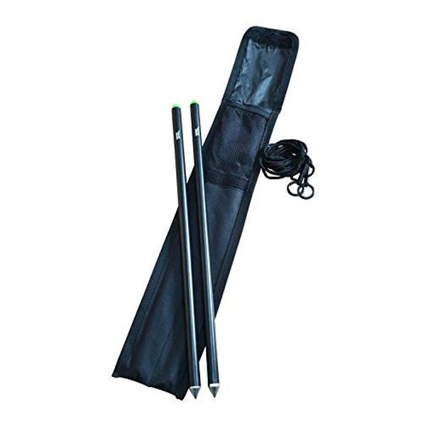 CommonBaits Marker Distance Sticks with 12 ft Lead Bag and Light Head