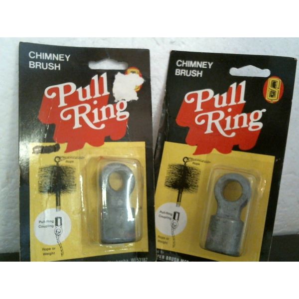 Schaefer 1/2" Brush Chimney Brush Pull Ring  LOT OF 2  (36350)   FS