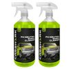 CARSHARK PH Neutral Wheel Cleaner 2 x 1 Litre, Effective Cleaning for All Wheels