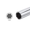 sourcing map 13/16" 6 Point Deep Socket 1/2" Drive 3" Length SAE Sizes CR-V Steel