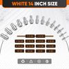 ASDFGHT Nut & Bolt Thread Checker 26 Male/Female Gauges, classic model