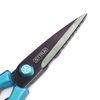 SiTRA 5-in-1 Clear Handle Multifunctional Kitchen Scissors (Blue)