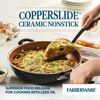 Farberware 12.5" Easy Clean Pro Non-Stick Skillet with Helper Handle, Black