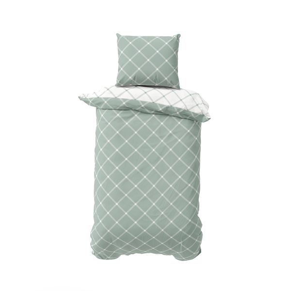 BLUE MOON Bio Renforcé Premium Bettwäsche Bettwaren in Allen Größen 135x200 | 140x200 | 155x220 Bettwäsche-Sets Kühlend Winterbettwäsche Sommerbettwäsche Graue Türkis Hellgrau Bed Sheets