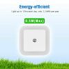 6PCS Plug-in LED Night Light Hallway Kitchen Bathroom Auto Sensor Control Lamp