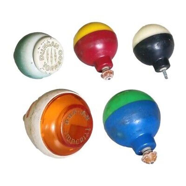 DUNCAN TORNADO Imperial WIZZZER Wooden Plastic Metal SPINNING TOP & MORE