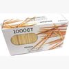 Kitchen Essential 1000 Count 100% Natural Bamboo Toothpicks - 6 Packs