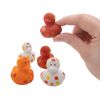 Fun Express Mini Fall Leaf-Printed Rubber Ducks - 24 Pc